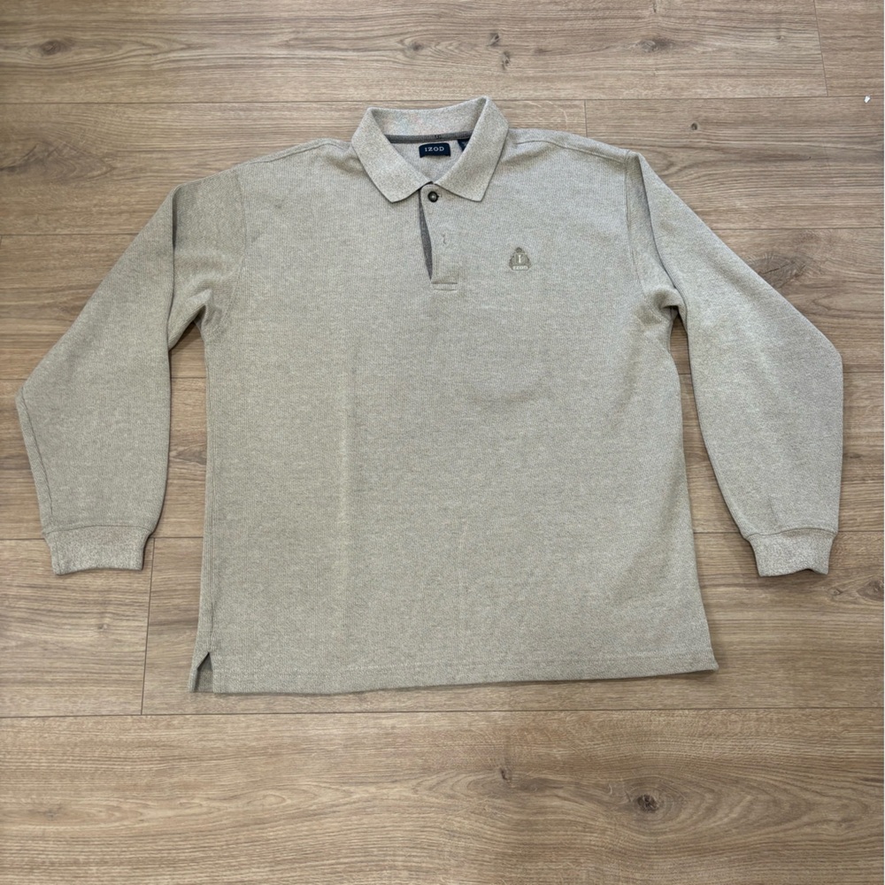 IZOD long sleeve polo